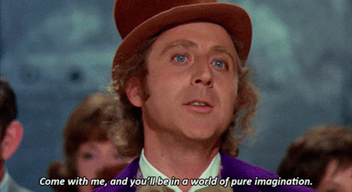 Animated GIF of Gene Wilder as Willy Wonka